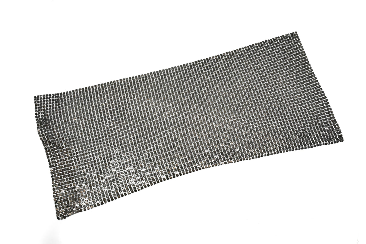 Metal Mesh Fabric Decorative Gold 11 x 5