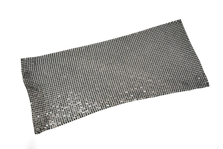 Metal Mesh Fabric Decorative Gold 11 x 5