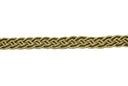 Braided Gimp Trim Metallic Two-Tone 1/2"