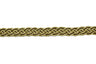 Braided Gimp Trim Metallic Two-Tone 1/2"