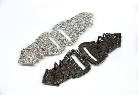 Rhinestone Connector Closure 4.25" x 1.50"