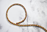 Leather Rope Trim Multi Color 1/4 Inch