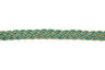 Braided Gimp Trim Metallic Two-Tone 1/2"