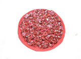 Rhinestone Applique Circular 4 Inch