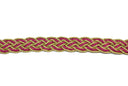 Braided Gimp Trim Metallic Two-Tone 1/2"