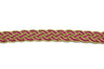 Braided Gimp Trim Metallic Two-Tone 1/2"