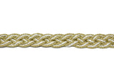 Braided Gimp Trim Metallic Two-Tone 1/2"