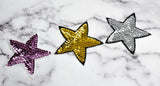 Sequins Star Iron-On Applique Patch