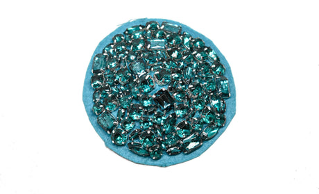 Rhinestone Applique Circular 4 Inch