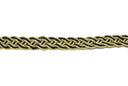 Braided Gimp Trim Metallic Two-Tone 1/2"