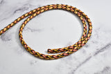 Leather Rope Trim Multi Color 1/4 Inch