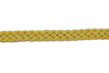 Braided Gimp Trim Metallic Two-Tone 1/2"