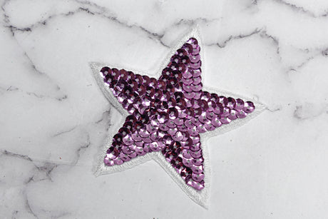 Sequins Star Iron-On Applique Patch