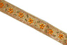 Sequins Embroidered Floral Trim 1 Inch
