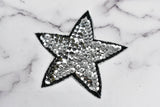 Sequins Star Iron-On Applique Patch
