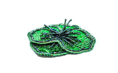 Sequined Flower Patch 3.5"