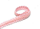 Gimp Trim Pink Floral 1/2"