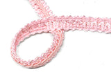 Gimp Trim Pink Floral 1/2"