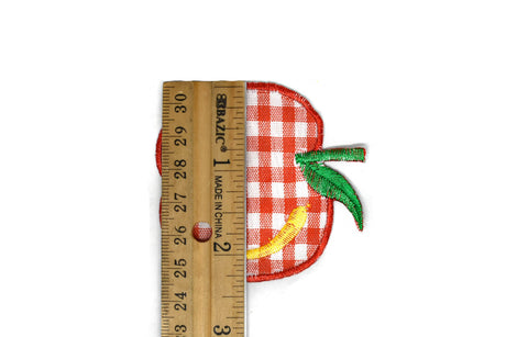 Iron-On Fruit Appliques Assorted Sizes