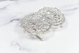 Rhinestone Spiral Buckles 2 3/4" x 1 3/4"