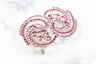 Rhinestone Spiral Buckles 2 3/4" x 1 3/4"