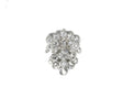 Crystal Rhinestone Brooch 1.75"