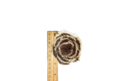 Furry Flower Applique 3" Two-Tone