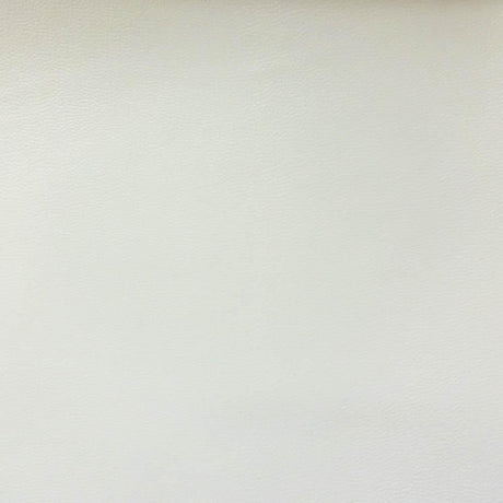 Ivory 0.9 mm Thickness Soft Semi-PU Faux Leather Vinyl Fabric,