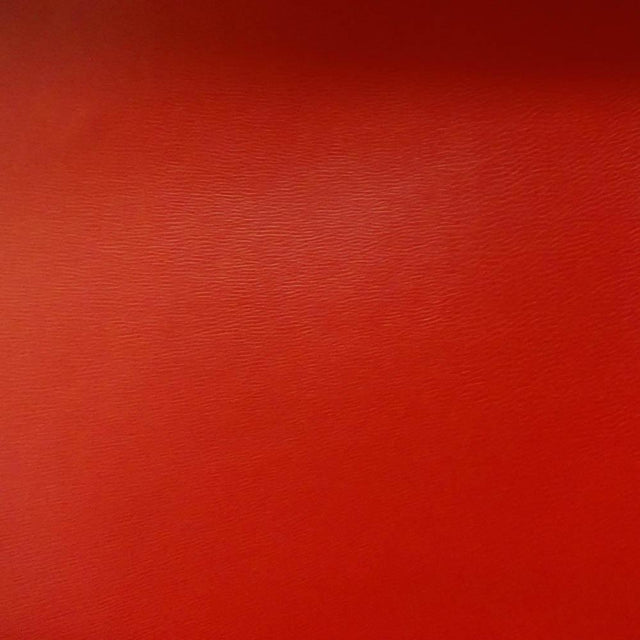 Red 0.9 mm Thickness Soft Semi-PU Faux Leather Vinyl Fabric,