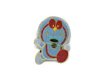 Iron-On Character Patch Doraemon Cat 2.63" x 2"