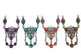 Decorative V-Shaped Necklace Pendant