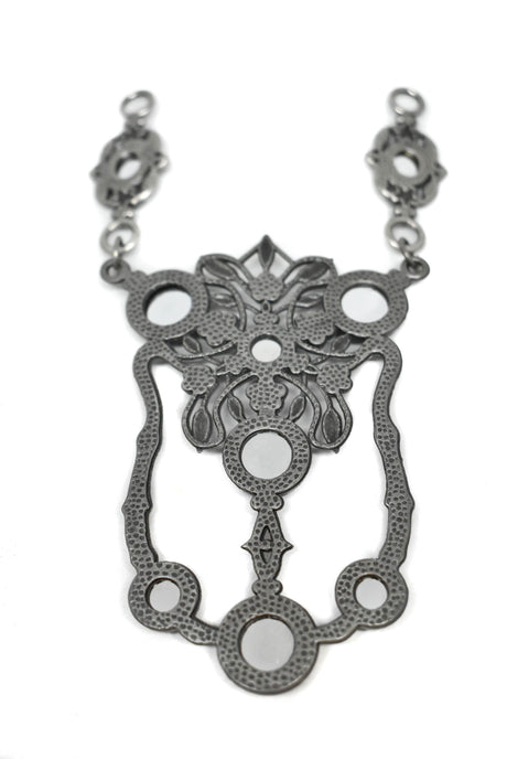 Decorative V-Shaped Necklace Pendant