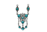 Decorative V-Shaped Necklace Pendant