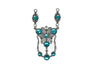 Decorative V-Shaped Necklace Pendant