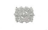 Crystal Rhinestone Brooch 3" x 2.50"