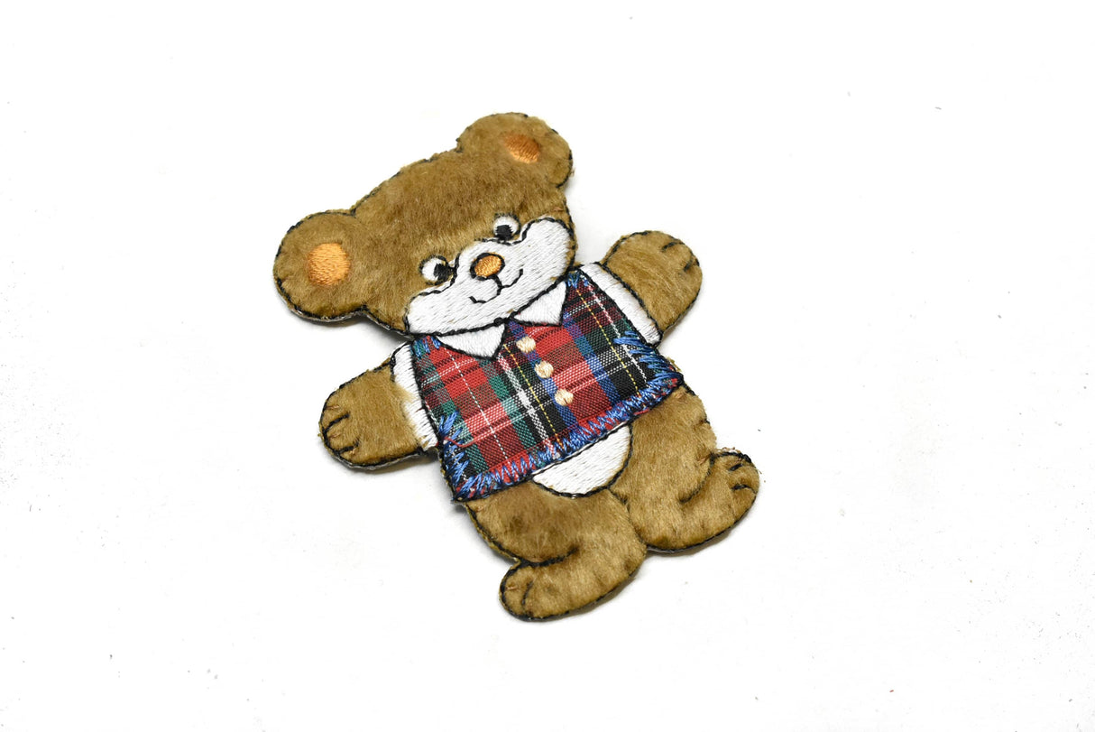 Furry Animal Iron-On Applique Patches