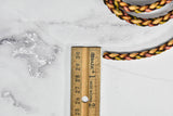 Leather Rope Trim Multi Color 1/4 Inch