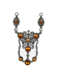 Decorative V-Shaped Necklace Pendant