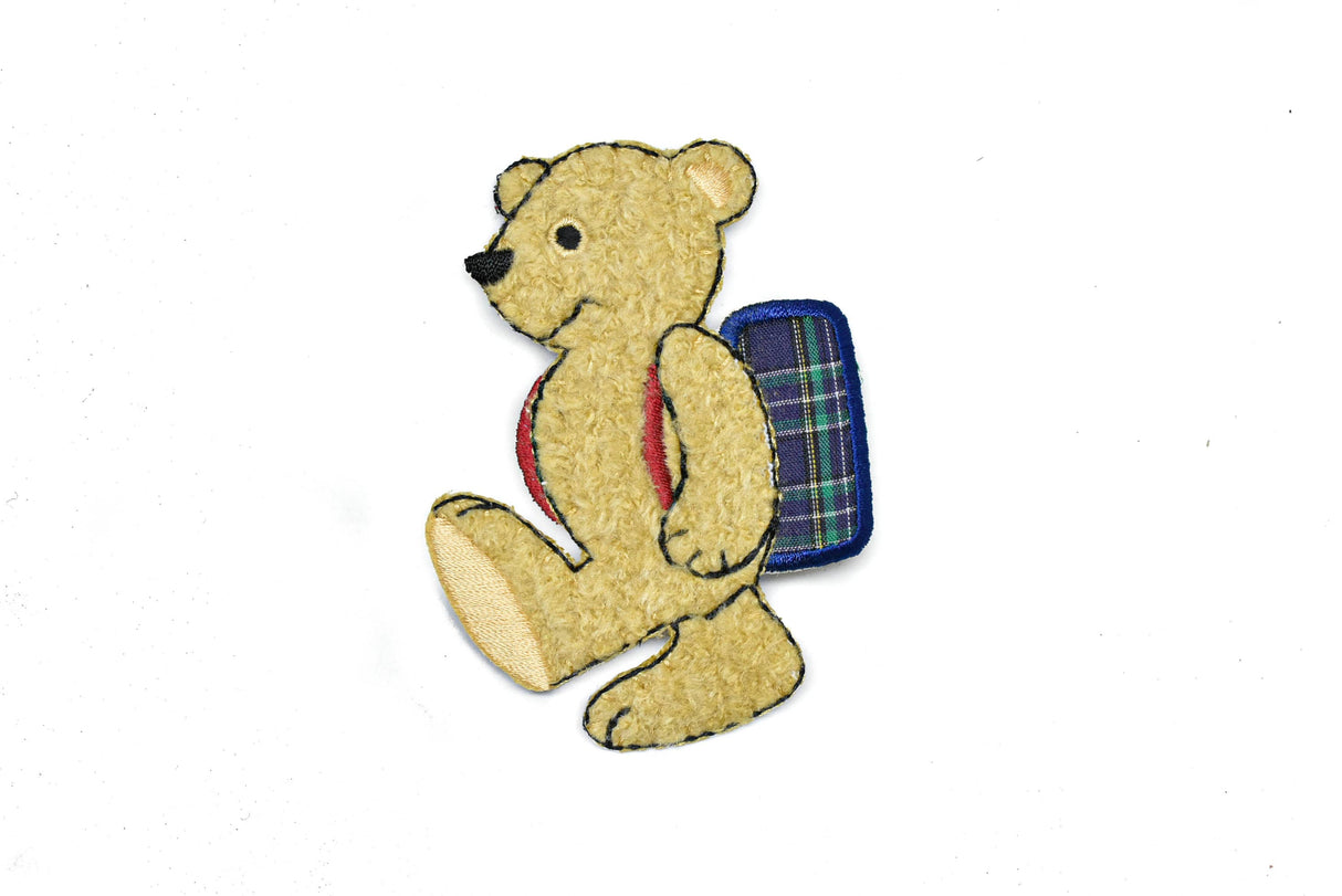 Furry Animal Iron-On Applique Patches
