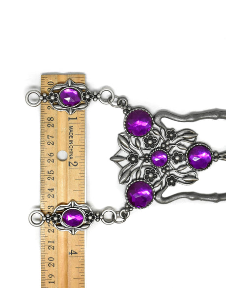 Decorative V-Shaped Necklace Pendant