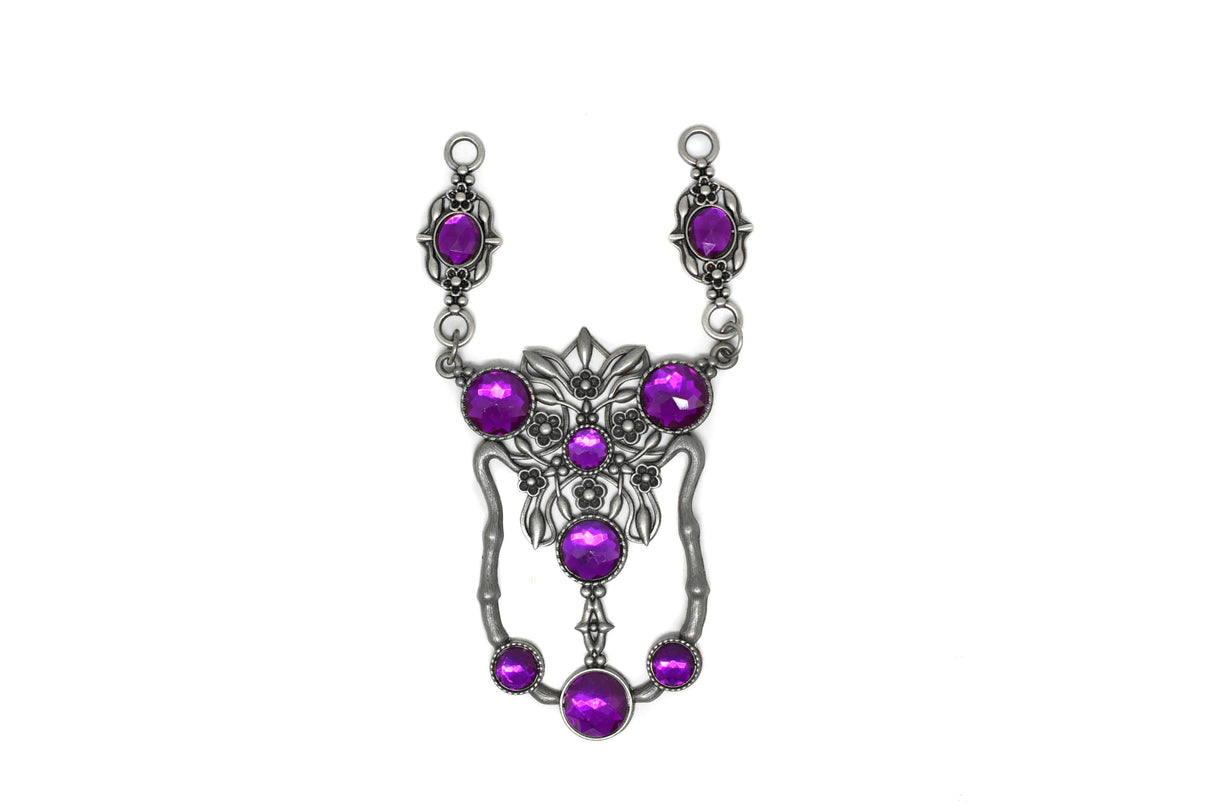 Decorative V-Shaped Necklace Pendant