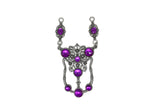 Decorative V-Shaped Necklace Pendant