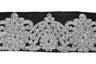 Metallic Brocade Trim 2 7/8in