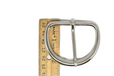 Silver Buckle 2.45 x 2.25"