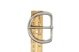 Silver Buckle 2.45 x 2.25"