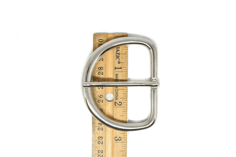 Silver Buckle 2.45 x 2.25"