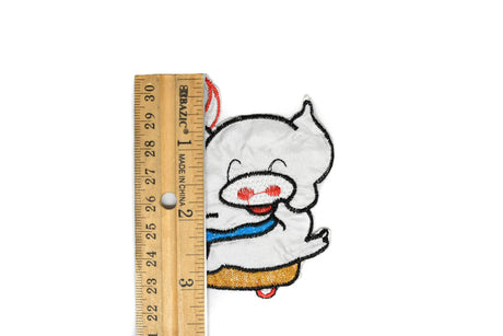 Iron-On Patch Skating Piggy 2.5 x 3