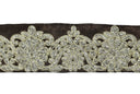 Metallic Brocade Trim 2 7/8in
