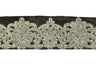 Metallic Brocade Trim 2 7/8in