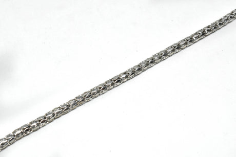 Polygon Metal Chain 2.5mm Silver